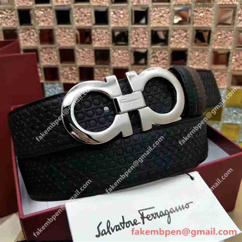ferragamo black belt replica